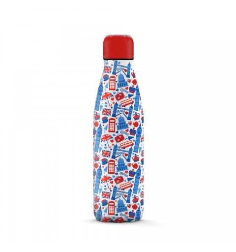 The Steel Bottle City Series No56 LONDON Uso quotidiano 500 ml Stainless steel Multicolore