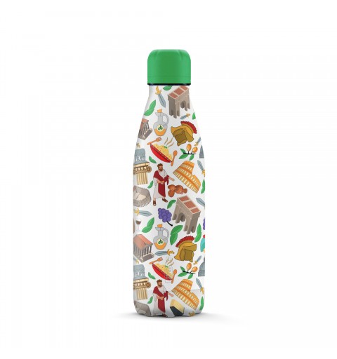 The Steel Bottle City Series No55 ROMA Utilisation quotidienne 500 ml Acier inoxydable Multicolore