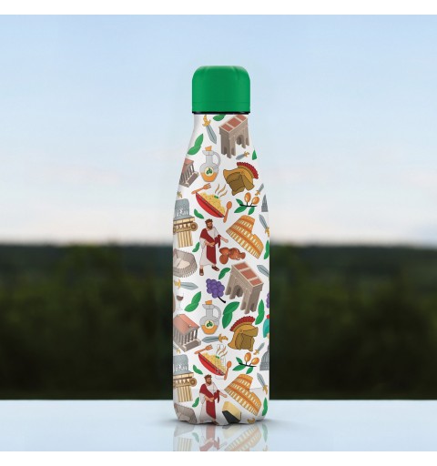 The Steel Bottle City Series No55 ROMA Daily usage 500 ml Stainless steel Multicolour