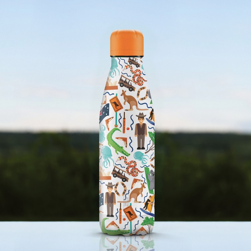 The Steel Bottle City Series No59 SYDNEY Daily usage 500 ml Stainless steel Multicolour
