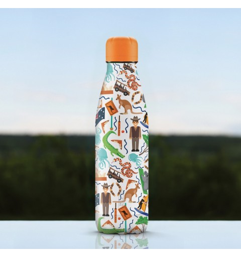 The Steel Bottle City Series No59 SYDNEY Daily usage 500 ml Stainless steel Multicolour