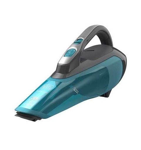 Black & Decker WDA320J aspirapolvere senza filo Nero, Turchese Senza sacchetto