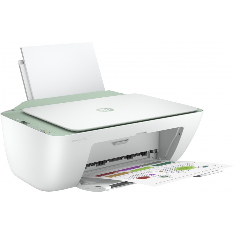 HP DeskJet Imprimante Tout-en-un HP 2722e, Couleur, Imprimante pour Domicile, Impression, copie, numérisation, Sans fil HP+