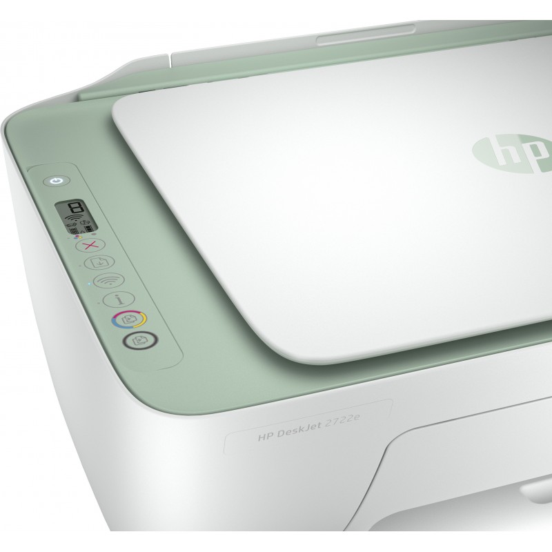 HP DeskJet Impresora multifunción HP 2722e, Color, Impresora para Hogar, Impresión, copia, escáner, Conexión inalámbrica HP+