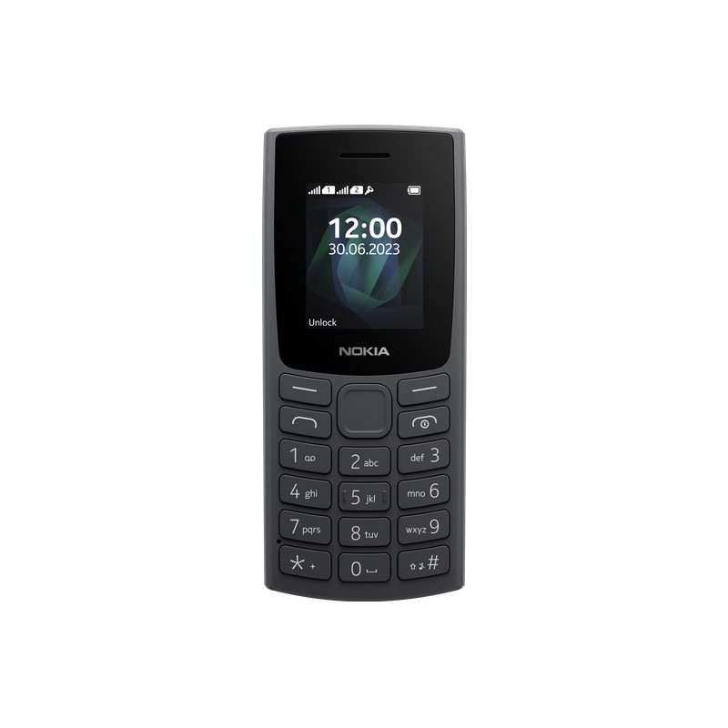 Nokia 105 4,57 cm (1.8") 78,7 g Negro Característica del teléfono