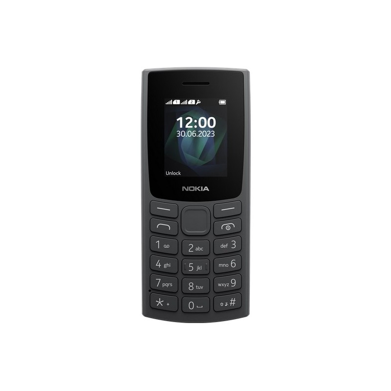 Nokia 105 4,57 cm (1.8") 78,7 g Nero Telefono cellulare basico