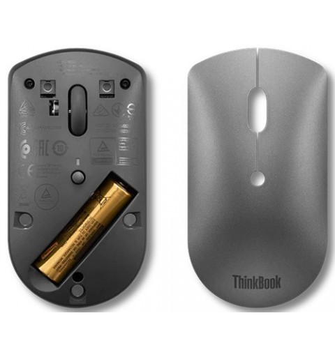 Lenovo ThinkBook souris Ambidextre Bluetooth Optique 2400 DPI