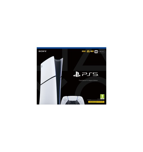Sony PlayStation 5 Slim Digital 1,02 TB Wi-Fi Nero, Bianco
