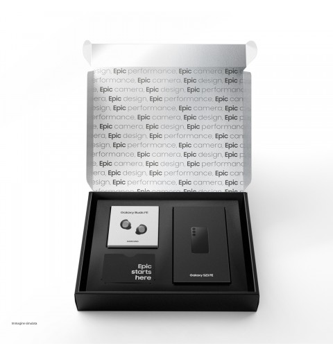 Samsung Galaxy S23 FE Graphite + Buds FE Graphite 16.3 cm (6.4") Dual SIM 5G USB Type-C 8 GB 128 GB 4500 mAh