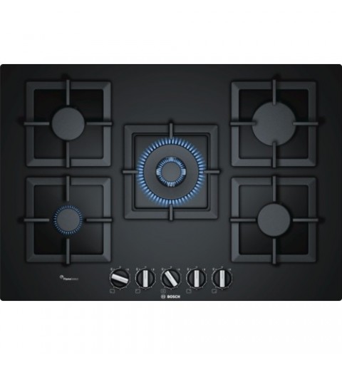 Bosch Serie 6 PPQ7A6B20 hob Black Built-in Gas 5 zone(s)