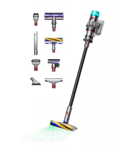 Dyson V12 Detect Slim Total Clean aspiradora de mano Negro, Níquel Sin bolsa