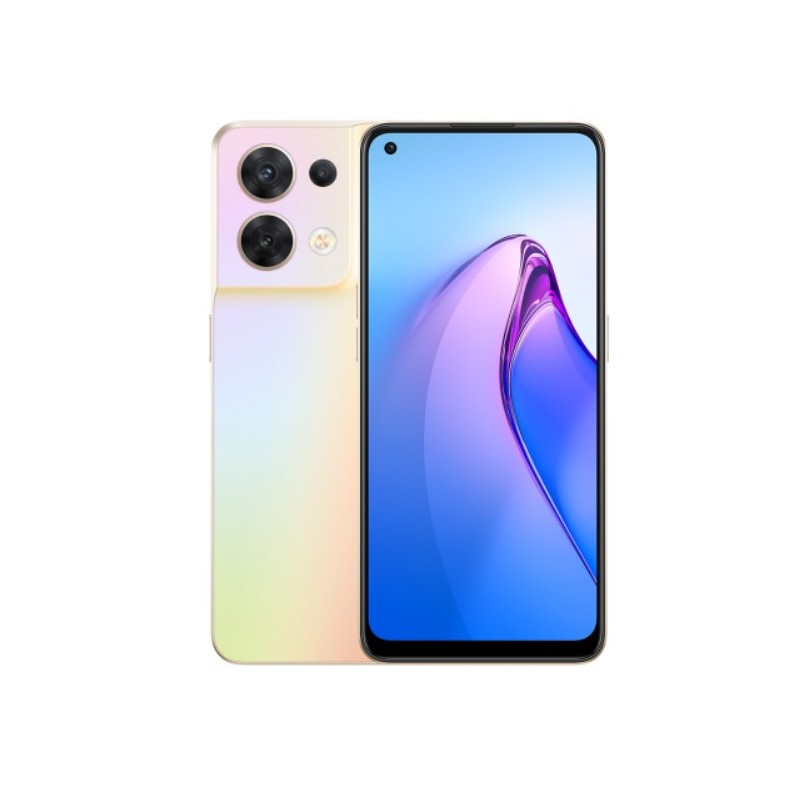 OPPO Reno 8 16,3 cm (6.4") SIM doble Android 12 5G USB Tipo C 8 GB 256 GB 4500 mAh Oro
