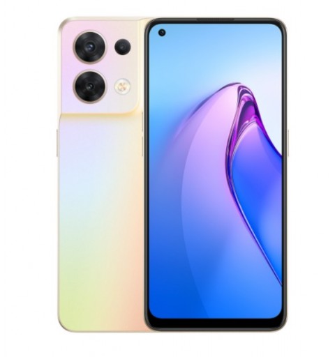 OPPO Reno 8 16,3 cm (6.4") SIM doble Android 12 5G USB Tipo C 8 GB 256 GB 4500 mAh Oro