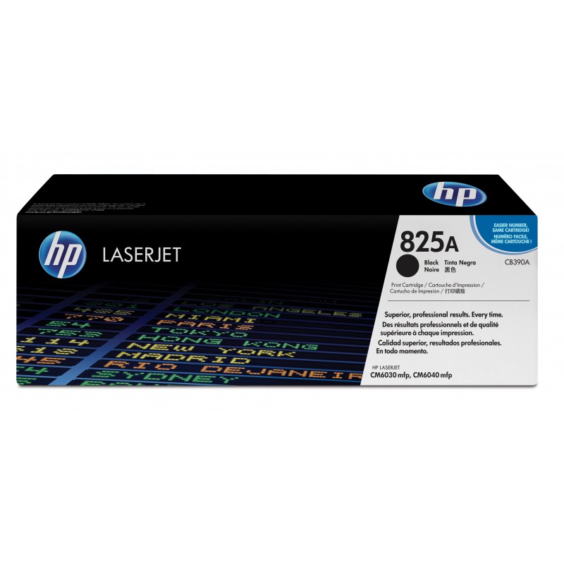 HP Cartucho de tóner original LaserJet 825A negro