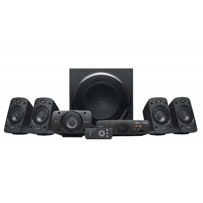 Logitech Z906 set di altoparlanti 500 W Universale Nero 5.1 canali 67 W Logitech Z906 set di altoparlanti 500 W Universale Nero 5.1 canali 67 W