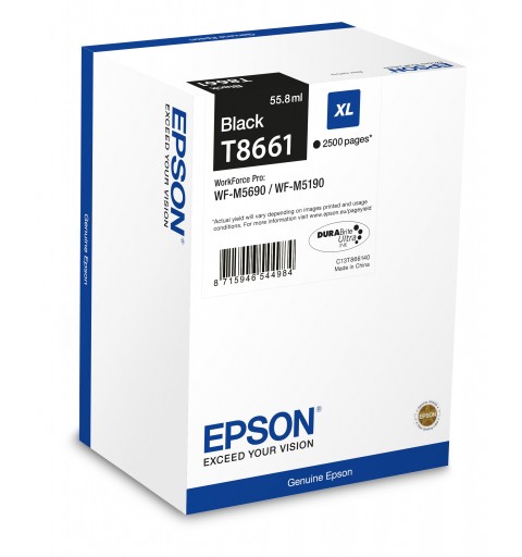 Epson Cartucho T8661 negro XL