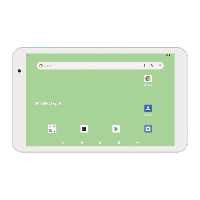 Mediacom SmartPad 8 32 GB 20,3 cm (8") Cortex 3 GB Android 12 Azul, Blanco