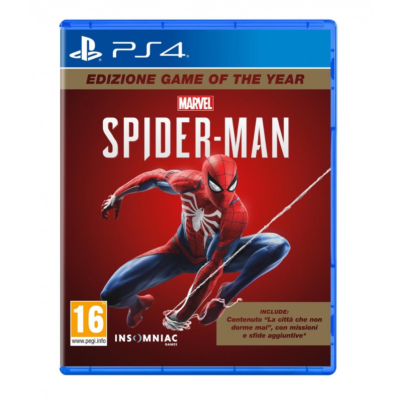 Sony Marvel's Spider-Man Game Of The Year ITA PlayStation 4