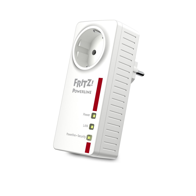 FRITZ!Powerline 1220E 1200 Mbit s Collegamento ethernet LAN Bianco 1 pz