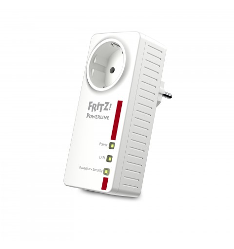 FRITZ!Powerline 1220E 1200 Mbit s Collegamento ethernet LAN Bianco 1 pz