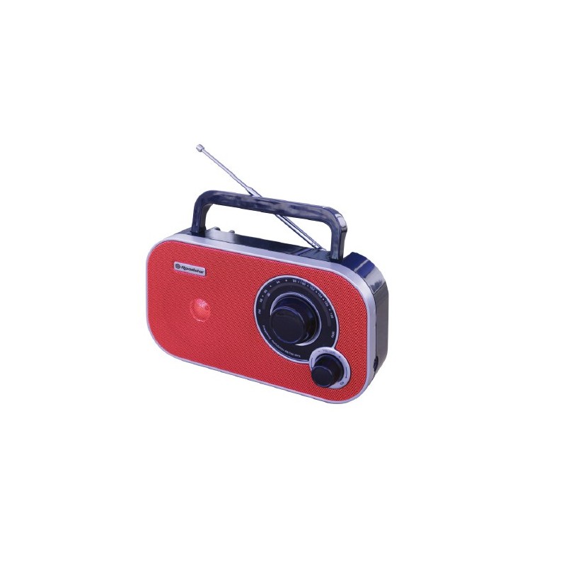 Roadstar TRA-2235 Portable Analog Red