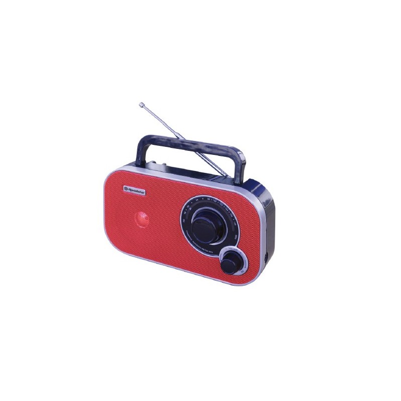 Roadstar TRA-2235 Portable Analogique Rouge