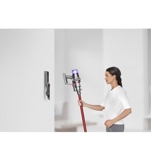 Dyson V11 Fluffy aspirapolvere senza filo Nichel, Rosso Senza sacchetto