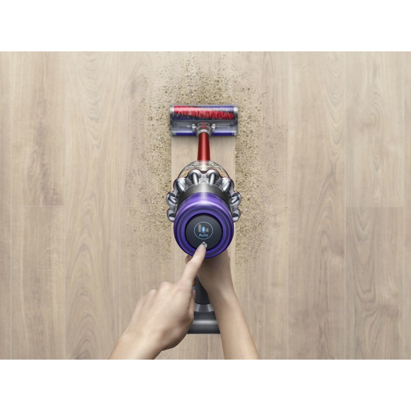 Dyson V11 Fluffy aspirateur de table Nickel, Rouge Sans sac