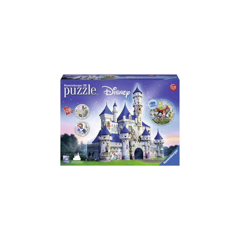 Ravensburger Puzzle 3D Château de La Reine des Neiges Disney