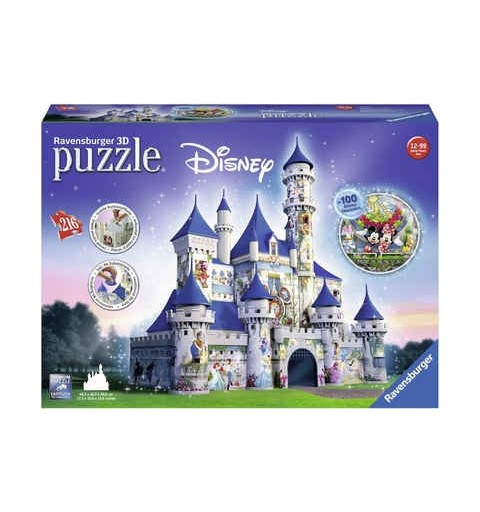 Ravensburger Puzzle 3D Château de La Reine des Neiges Disney