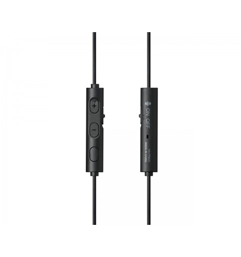 JVC HA-FR9UC Auriculares Alámbrico Dentro de oído Llamadas Música USB Tipo C Negro