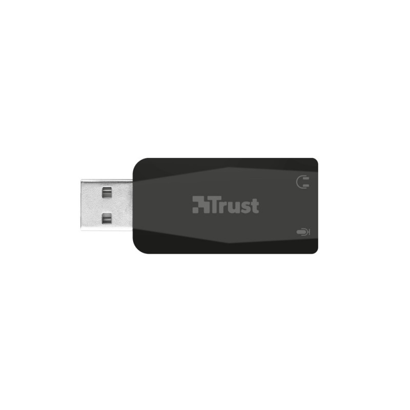 Trust Mico Nero, Blu Microfono per PC