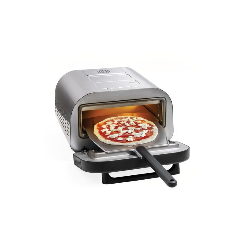 Macom 884 fabricante de pizza y hornos 1 Pizza(s) 1700 W Negro, Acero inoxidable