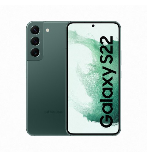 Samsung Galaxy S22 SM-S901B 15,5 cm (6.1") Double SIM Android 12 5G USB Type-C 8 Go 256 Go 3700 mAh Vert