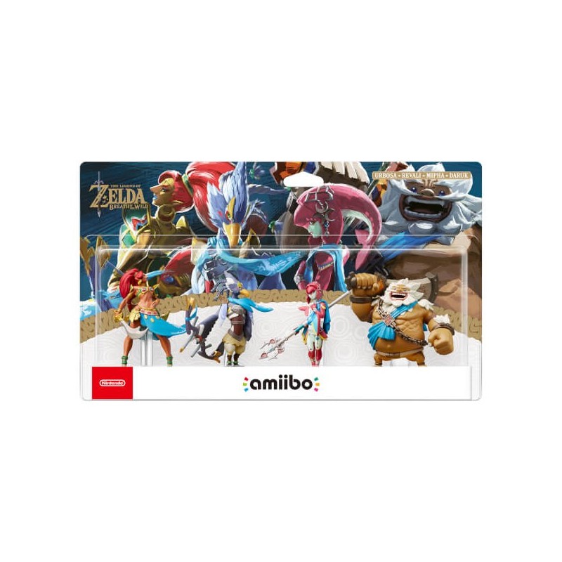 Nintendo The Champions amiibo Set The Legend of Zelda Breath of the Wild Collection Nintendo The Champions amiibo Set The Legend of Zelda Breath of the Wild Collection