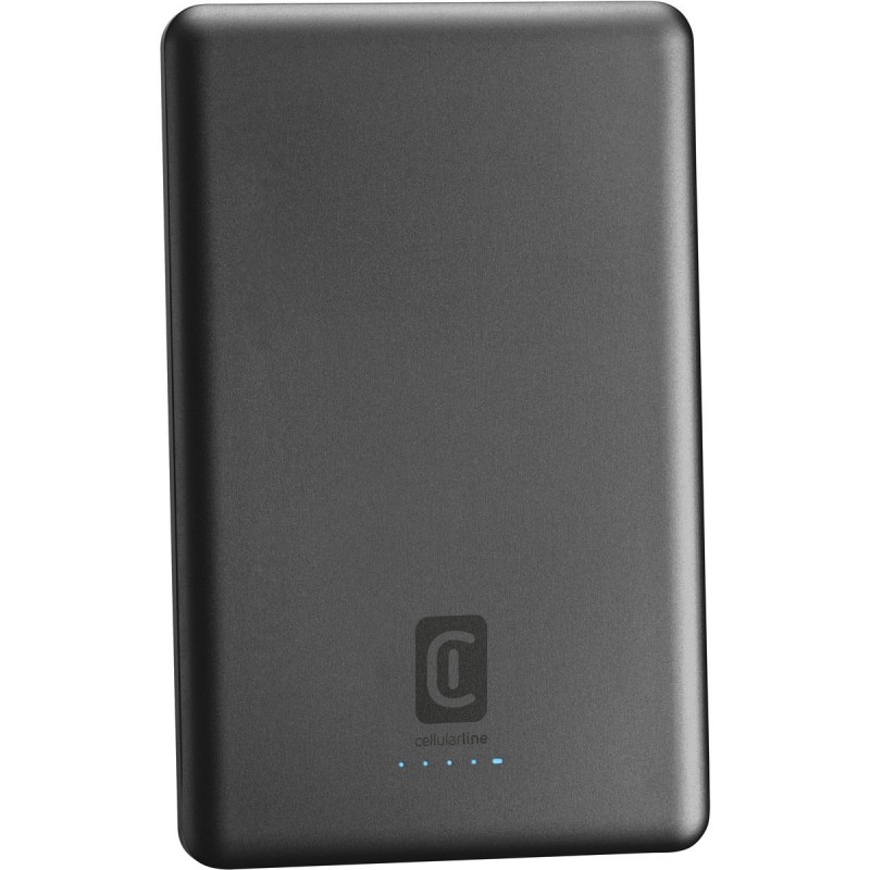 Cellularline Mag Lite 5000 5000 mAh Cargador inalámbrico Gris