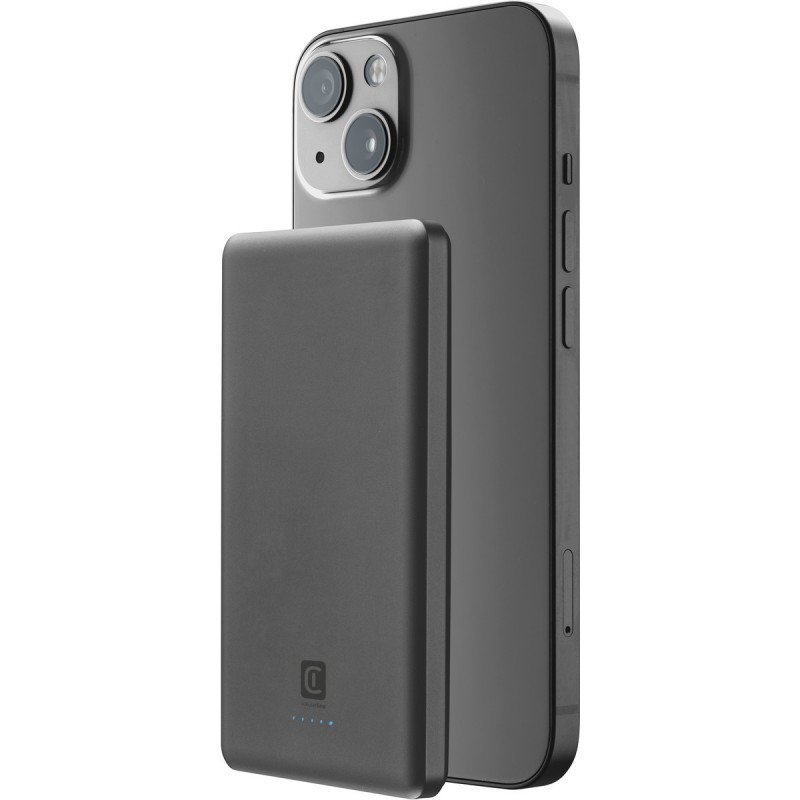 Cellularline Mag Lite 5000 5000 mAh Cargador inalámbrico Gris