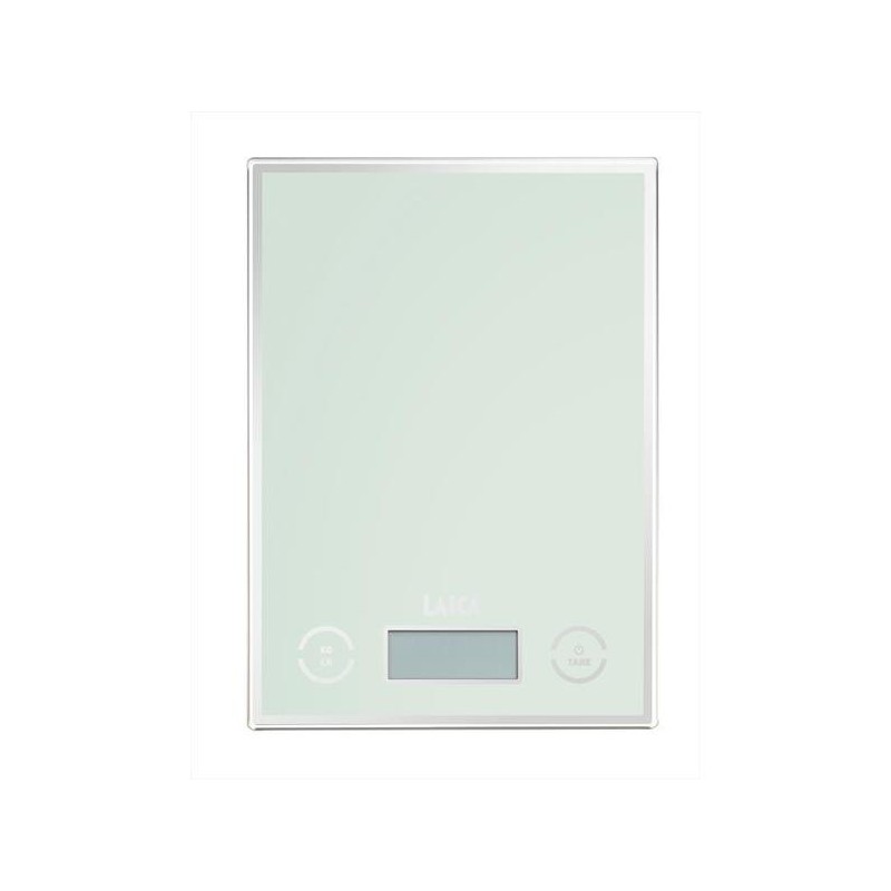 Laica KS1050 White Countertop Rectangle Electronic kitchen scale