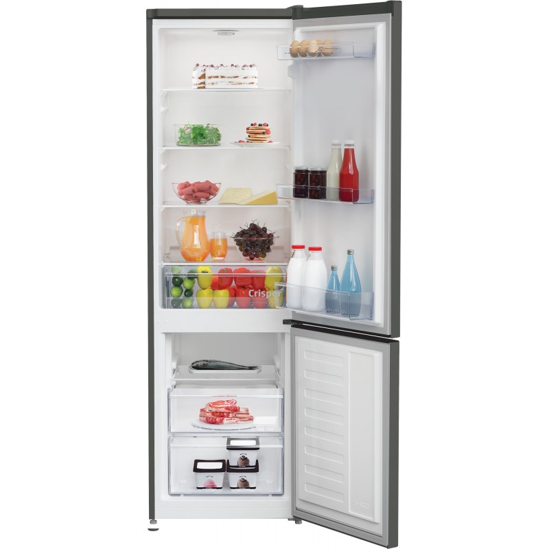 Beko RCSA300K40GN fridge-freezer Freestanding 291 L E Grey