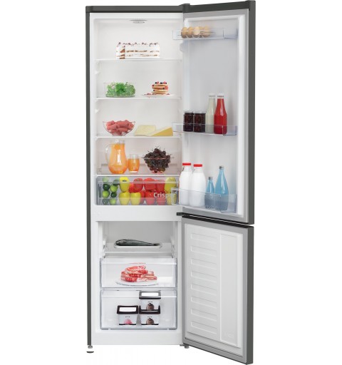 Beko RCSA300K40GN fridge-freezer Freestanding 291 L E Grey