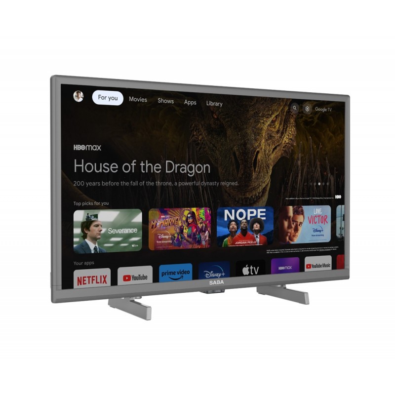 SABA SA24S78GTV TV 61 cm (24") HD Smart TV Wifi Gris