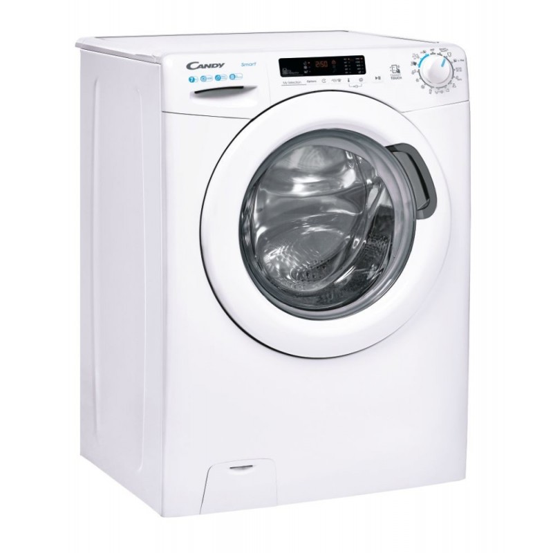 Candy Smart CS4 1272DE 1-S machine à laver Charge avant 7 kg 1200 tr min Blanc