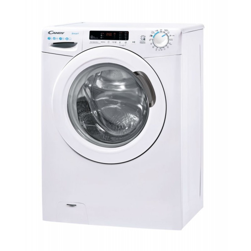 Candy Smart CS4 1272DE 1-S machine à laver Charge avant 7 kg 1200 tr min Blanc