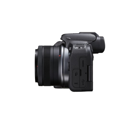 Canon EOS R10 + RF-S 18-45mm F4.5-6.3 IS STM MILC 24,2 MP CMOS 6000 x 4000 Pixel Schwarz