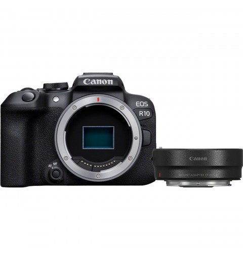 Canon EOS R10 + RF-S 18-45mm F4.5-6.3 IS STM MILC 24,2 MP CMOS 6000 x 4000 Pixeles Negro