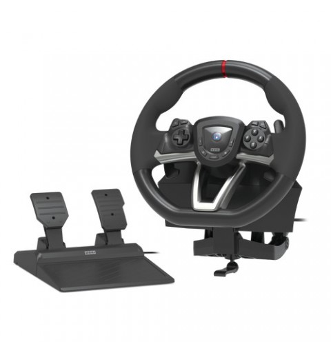 Hori NSW-429U Gaming-Controller Schwarz USB Lenkrad + Pedale Digital Nintendo Switch, PC