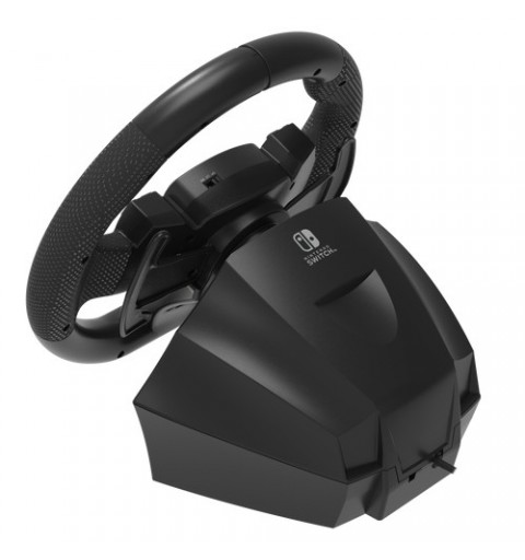 Hori NSW-429U Gaming-Controller Schwarz USB Lenkrad + Pedale Digital Nintendo Switch, PC