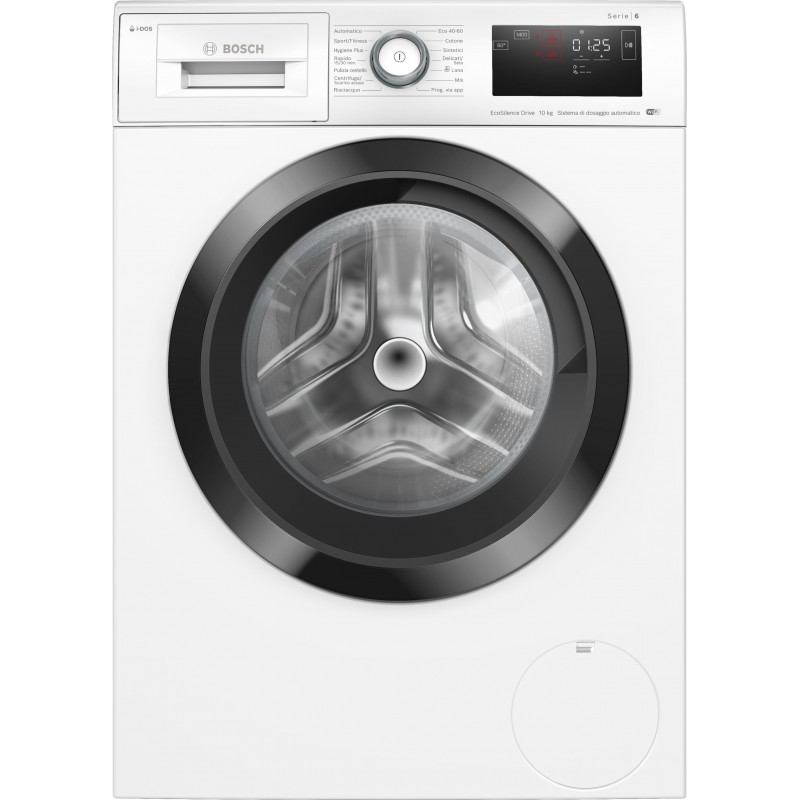 Bosch Serie 6 WAL28PH1IT machine à laver Charge avant 10 kg 1400 tr min Blanc