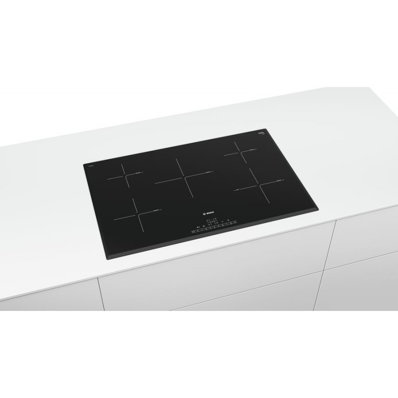 Bosch Serie 6 PIV851FC5E Kochfeld Schwarz Integriert 80 cm Zonen-Induktionskochfeld 5 Zone(n)