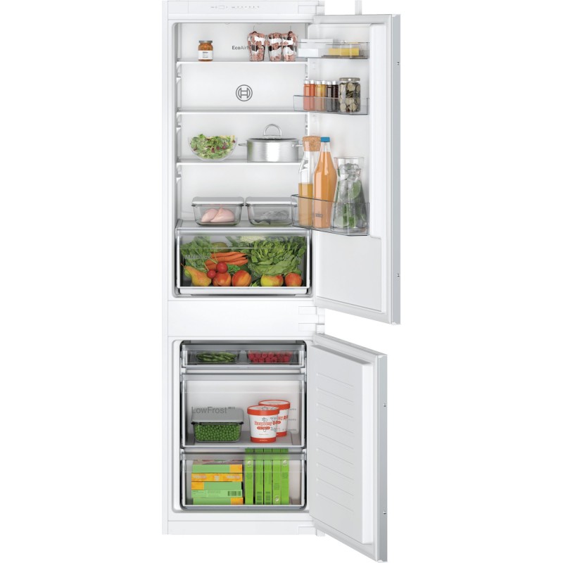 Bosch Serie 2 KIV86NSE0 nevera y congelador Integrado 267 L E Blanco